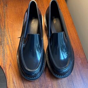 Melissa Glossy Black loafers